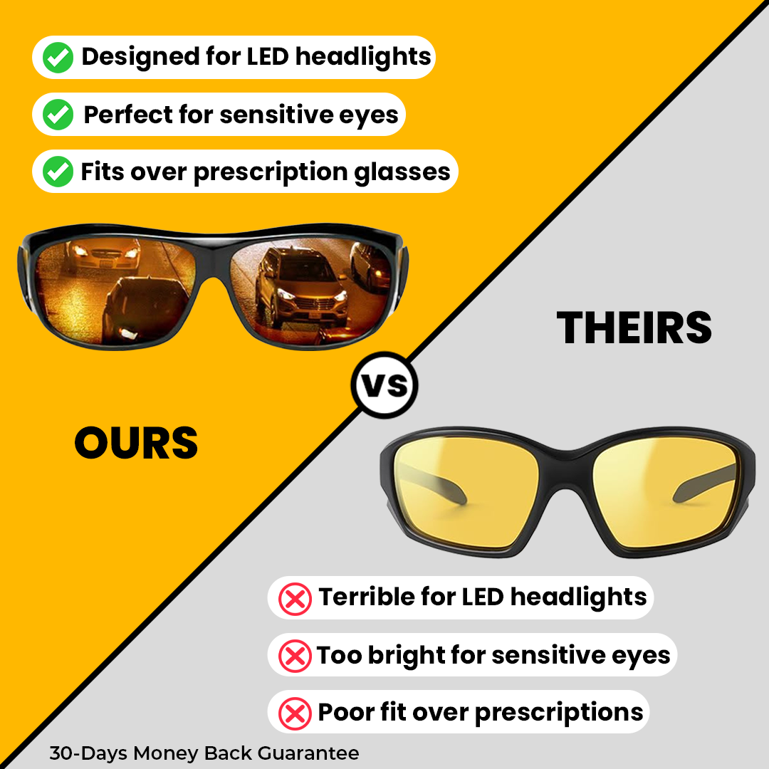 Plaims Headlight Glasses